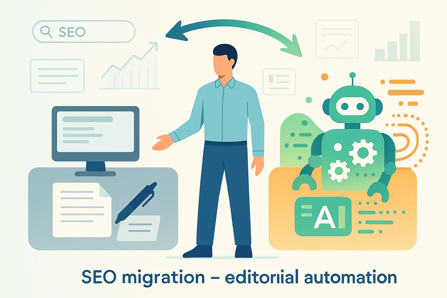 Checklist migration SEO : réussir le passage à l&rsquo;automatisation éditoriale