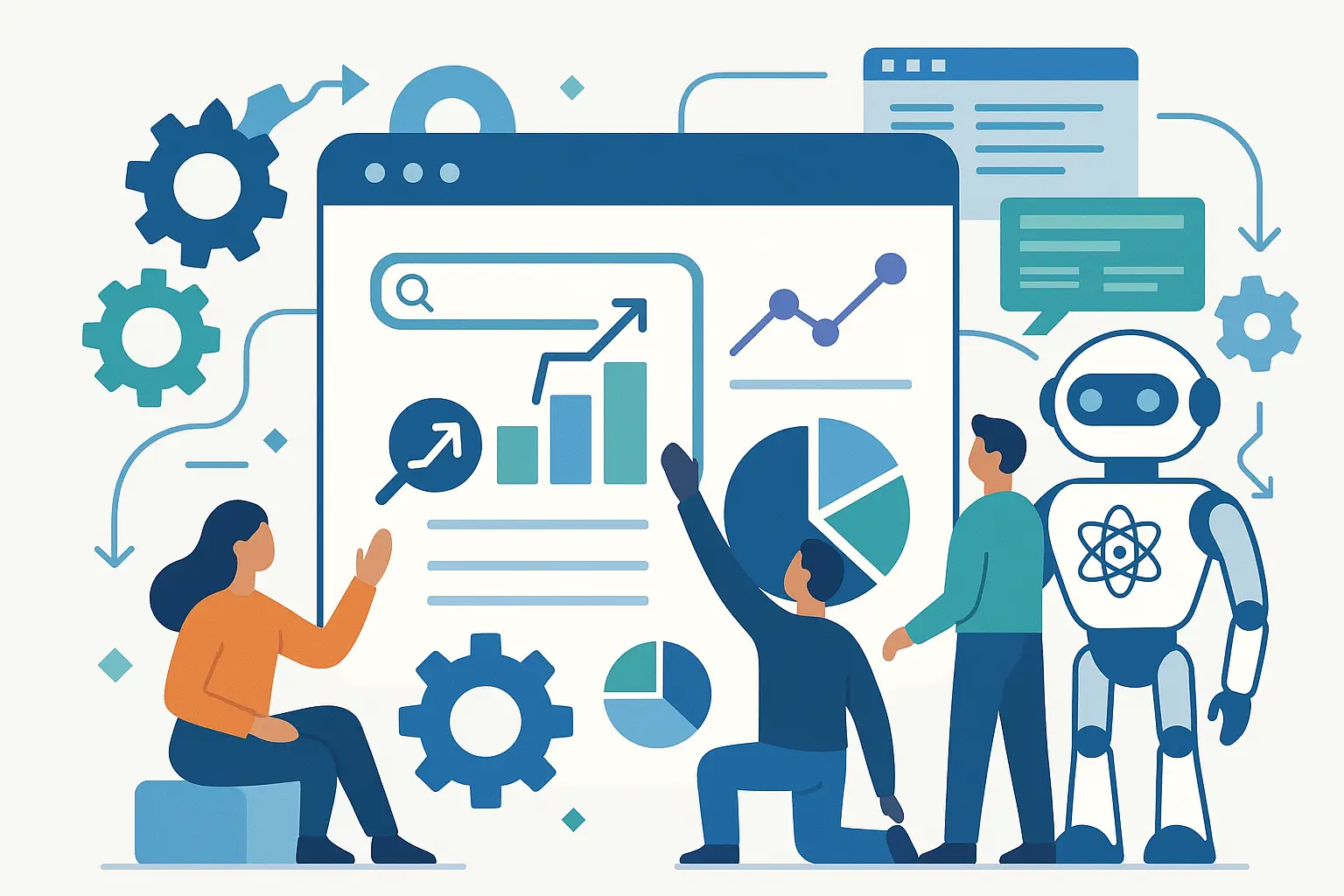 Maintenance SEO automatisée : 7 tâches critiques à déléguer à l&rsquo;IA en 2025