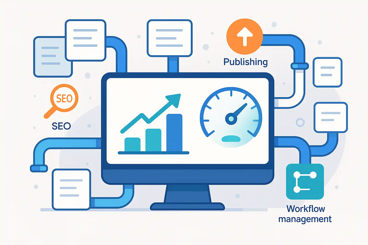 Content velocity 2025 : accélérer la publication SEO sans sacrifier la qualité