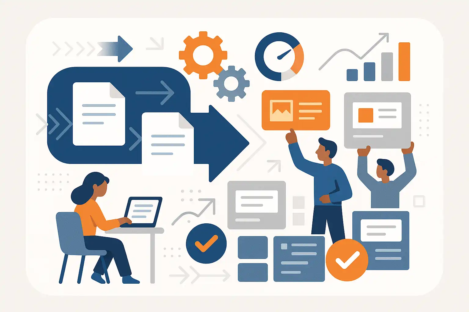 Content operations IA : 12 processus à automatiser pour scale votre production