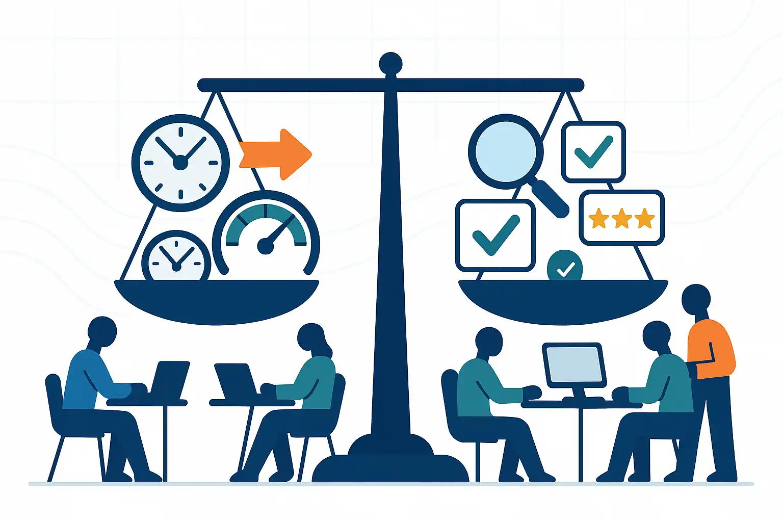 Content velocity vs content quality : équilibrer vitesse et performance SEO en 2025