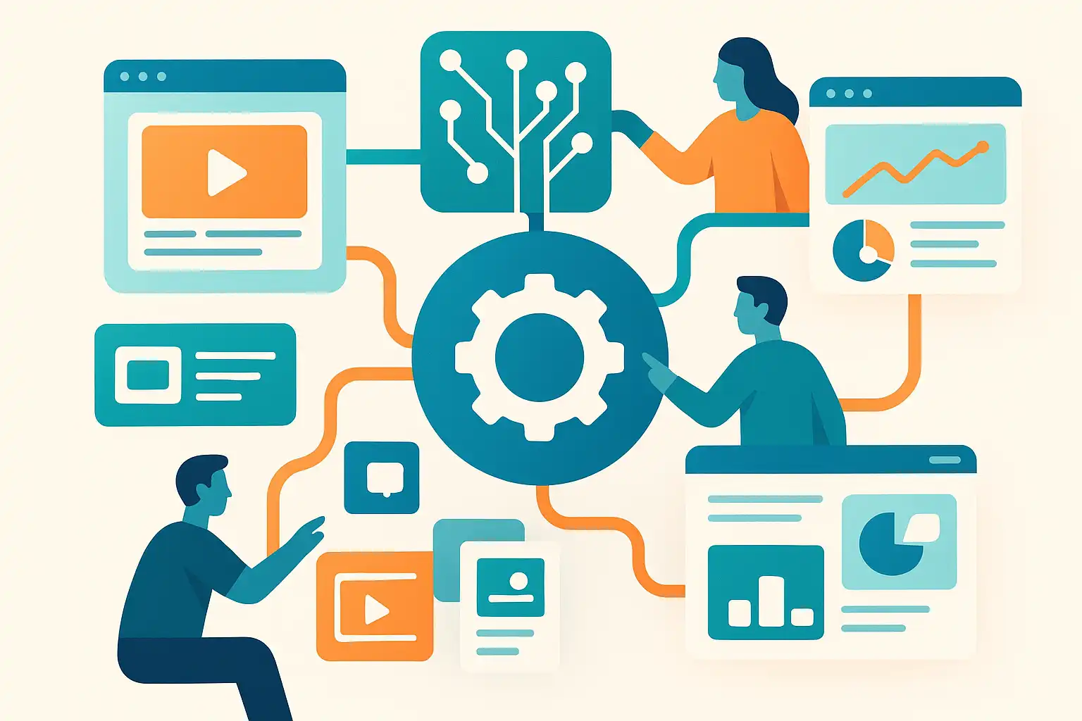 Content marketing automation : révolutionner sa stratégie éditoriale en 2025