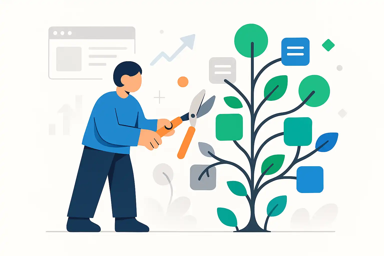 Content pruning automatisé : nettoyer votre site pour booster le SEO