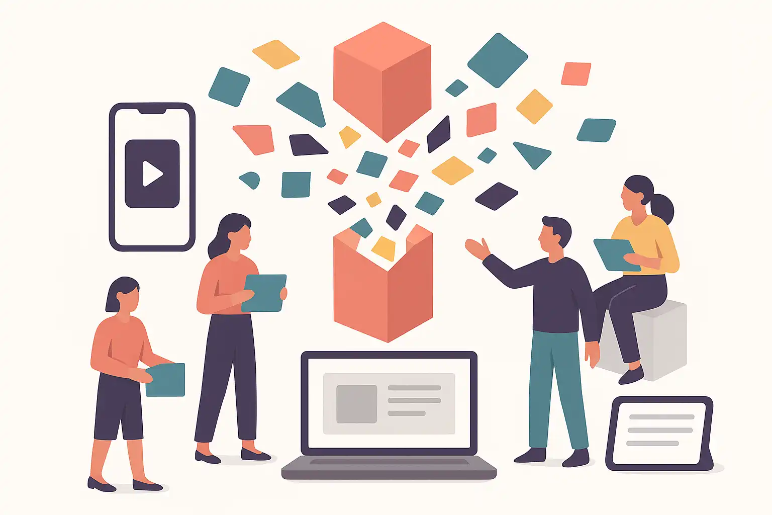Stratégie éditoriale 2026 : combiner IA et micro-contenus pour TikTok et LinkedIn